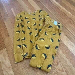 Gap organic kids cotton taco pjs